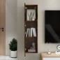 vidaXL Mueble para TV de pared color roble ahumado 30,5x30x110 cm vidaXL Mueble para TV de pared color roble ahumado 30,5x30x110 cm