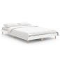 vidaXL Estructura de cama de madera contrachapada blanca 120x190 cm vidaXL Estructura de cama de madera contrachapada blanca 120x190 cm