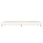 vidaXL Estructura de cama de madera contrachapada blanca 120x190 cm vidaXL Estructura de cama de madera contrachapada blanca 120x190 cm