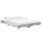 vidaXL Estructura de cama madera contrachapada gris hormigón 140x190cm vidaXL Estructura de cama madera contrachapada gris hormigón 140x190cm
