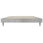 vidaXL Estructura de cama madera contrachapada gris hormigón 100x200cm vidaXL Estructura de cama madera contrachapada gris hormigón 100x200cm