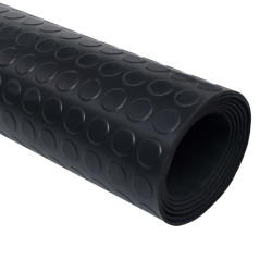 vidaXL Alfombrilla de goma antideslizante con puntos 2x1 m