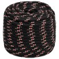 vidaXL Cuerda de barco polipropileno negra 16 mm 25 m vidaXL Cuerda de barco polipropileno negra 16 mm 25 m