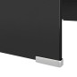 vidaXL Soporte para TV/Elevador monitor cristal negro 70x30x13 cm vidaXL Soporte para TV/Elevador monitor cristal negro 70x30x13 cm