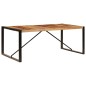 vidaXL Mesa de comedor de madera maciza de sheesham 200x100x75 cm 