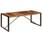 vidaXL Mesa de comedor de madera maciza de sheesham 200x100x75 cm 