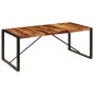 vidaXL Mesa de comedor de madera maciza de sheesham 200x100x75 cm 