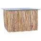 vidaXL Mesa de centro con superficie de vidrio teca maciza 66x66x40 cm vidaXL Mesa de centro con superficie de vidrio teca maciza 66x66x40 cm
