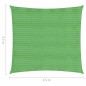 vidaXL Toldo de vela HDPE verde claro 160 g/m² 4,5x4,5 m vidaXL Toldo de vela HDPE verde claro 160 g/m² 4,5x4,5 m