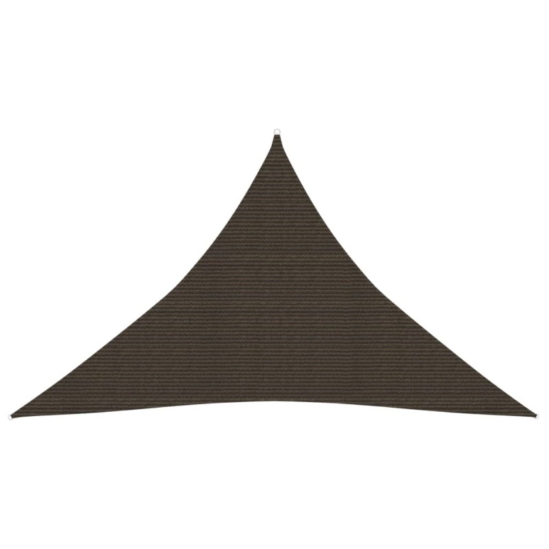 vidaXL Toldo de vela HDPE marrón 160 g/m² 2,5x2,5x3,5 m vidaXL Toldo de vela HDPE marrón 160 g/m² 2,5x2,5x3,5 m