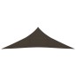 vidaXL Toldo de vela HDPE marrón 160 g/m² 2,5x2,5x3,5 m vidaXL Toldo de vela HDPE marrón 160 g/m² 2,5x2,5x3,5 m