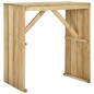 vidaXL Mesa de bar de madera de pino impregnada 100x60x110 cm vidaXL Mesa de bar de madera de pino impregnada 100x60x110 cm