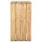 vidaXL Mesa de bar de madera de pino impregnada 100x60x110 cm vidaXL Mesa de bar de madera de pino impregnada 100x60x110 cm