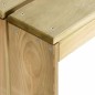 vidaXL Mesa de bar de madera de pino impregnada 100x60x110 cm vidaXL Mesa de bar de madera de pino impregnada 100x60x110 cm