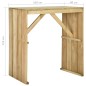 vidaXL Mesa de bar de madera de pino impregnada 100x60x110 cm vidaXL Mesa de bar de madera de pino impregnada 100x60x110 cm
