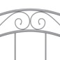 vidaXL Estructura de cama de metal gris 100x200 cm vidaXL Estructura de cama de metal gris 100x200 cm