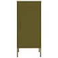 vidaXL Armario de almacenamiento acero verde oliva 42,5x35x101,5 cm vidaXL Armario de almacenamiento acero verde oliva 42,5x35x101,5 cm