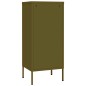 vidaXL Armario de almacenamiento acero verde oliva 42,5x35x101,5 cm vidaXL Armario de almacenamiento acero verde oliva 42,5x35x101,5 cm