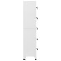 vidaXL Taquilla de acero gris claro 38x40x180 cm vidaXL Taquilla de acero gris claro 38x40x180 cm