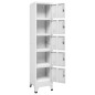 vidaXL Taquilla de acero gris claro 38x40x180 cm vidaXL Taquilla de acero gris claro 38x40x180 cm