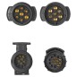 Comprobador de enchufes de remolques ProPlus 343524, 12 V Comprobador de enchufes de remolques ProPlus 343524, 12 V