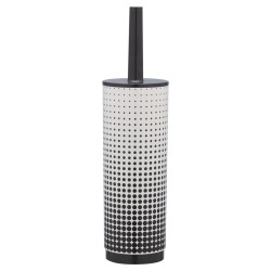 Sealskin escobilla y portaescobillas de baño Speckles361890519 (Negro)