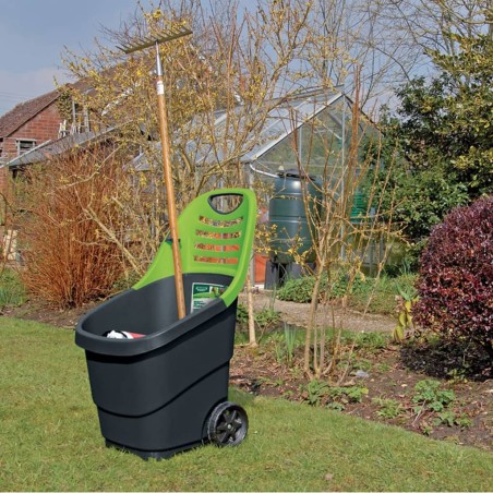 Draper Tools Carrito de jardín Expert 65 L verde 78643