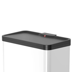 Hailo Cubo de basura pedal Oko Trio Plus TamañoL 3x9 L blanco 0633-230 