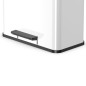 Hailo Cubo de basura pedal Oko Trio Plus TamañoL 3x9 L blanco 0633-230 Hailo Cubo de basura pedal Oko Trio Plus TamañoL 3x9 L blanco 0633-230
