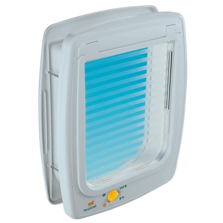 Ferplast Puerta para gatos manual 4 vías Swing 11T blanca 72106011
