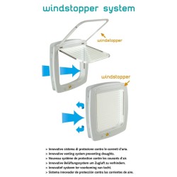 Ferplast Puerta para gatos manual 4 vías Swing 11T blanca 72106011