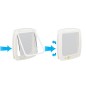 Ferplast Puerta para gatos manual 4 vías Swing 11T blanca 72106011