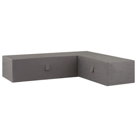Madison Funda para juego de muebles de jardín gris 255x255x70 cm 