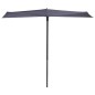 Madison Sombrilla para terraza Sun Wave 270x150 cm azul zafiro Madison Sombrilla para terraza Sun Wave 270x150 cm azul zafiro
