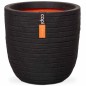 Capi Macetero Nature Row negro 43x41 cm KBLRO933 Capi Macetero Nature Row negro 43x41 cm KBLRO933
