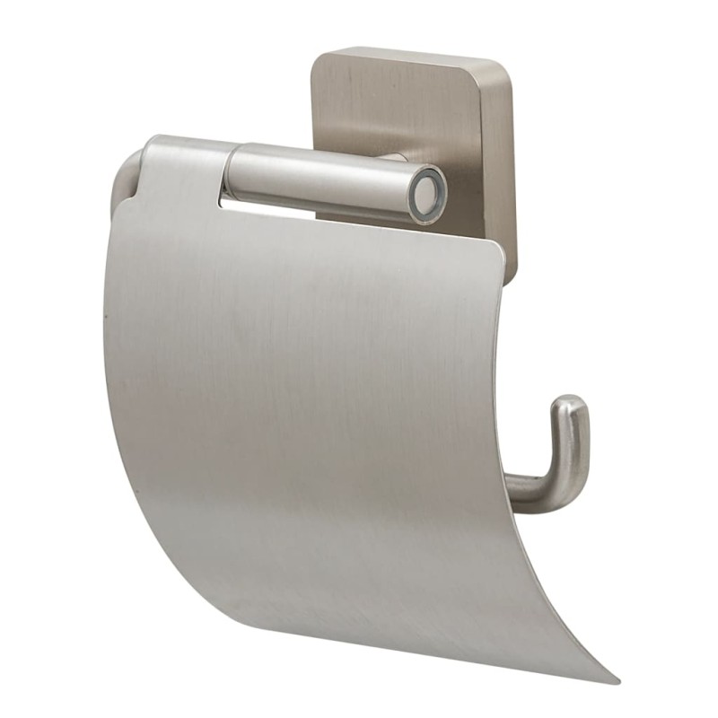 Tiger Portarrollos de papel higiénico con tapa Onu acero inoxidable Tiger Portarrollos de papel higiénico con tapa Onu acero inoxidable