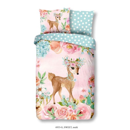 Good Morning Funda de edredón para niños Sweet 140x200/220 cm