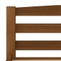 vidaXL Estructura de cama madera maciza pino marrón miel 120x200 cm