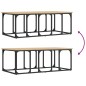 vidaXL Mesa de centro madera de ingeniería roble Sonoma 100x50x35,5 cm vidaXL Mesa de centro madera de ingeniería roble Sonoma 100x50x35,5 cm