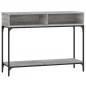 vidaXL Mesa consola madera de ingeniería gris Sonoma 100x30,5x75 cm vidaXL Mesa consola madera de ingeniería gris Sonoma 100x30,5x75 cm