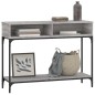vidaXL Mesa consola madera de ingeniería gris Sonoma 100x30,5x75 cm vidaXL Mesa consola madera de ingeniería gris Sonoma 100x30,5x75 cm