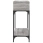vidaXL Mesa consola madera de ingeniería gris Sonoma 100x30,5x75 cm vidaXL Mesa consola madera de ingeniería gris Sonoma 100x30,5x75 cm