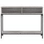 vidaXL Mesa consola madera de ingeniería gris Sonoma 100x30,5x75 cm vidaXL Mesa consola madera de ingeniería gris Sonoma 100x30,5x75 cm