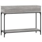 vidaXL Mesa consola madera de ingeniería gris Sonoma 100x30,5x75 cm vidaXL Mesa consola madera de ingeniería gris Sonoma 100x30,5x75 cm