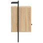 vidaXL Mesitas de noche de pared 2 uds roble Sonoma 40x30x61 cm vidaXL Mesitas de noche de pared 2 uds roble Sonoma 40x30x61 cm