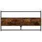 vidaXL Mueble de TV de pared roble ahumado 100,5x30x51 cm vidaXL Mueble de TV de pared roble ahumado 100,5x30x51 cm