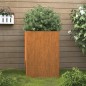 vidaXL Jardinera de acero corten 52x48x75 cm vidaXL Jardinera de acero corten 52x48x75 cm