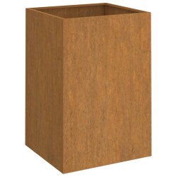 vidaXL Jardinera de acero corten 52x48x75 cm