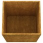 vidaXL Jardinera de acero corten 52x48x75 cm vidaXL Jardinera de acero corten 52x48x75 cm