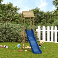 vidaXL Parque infantil de exterior madera de pino impregnada